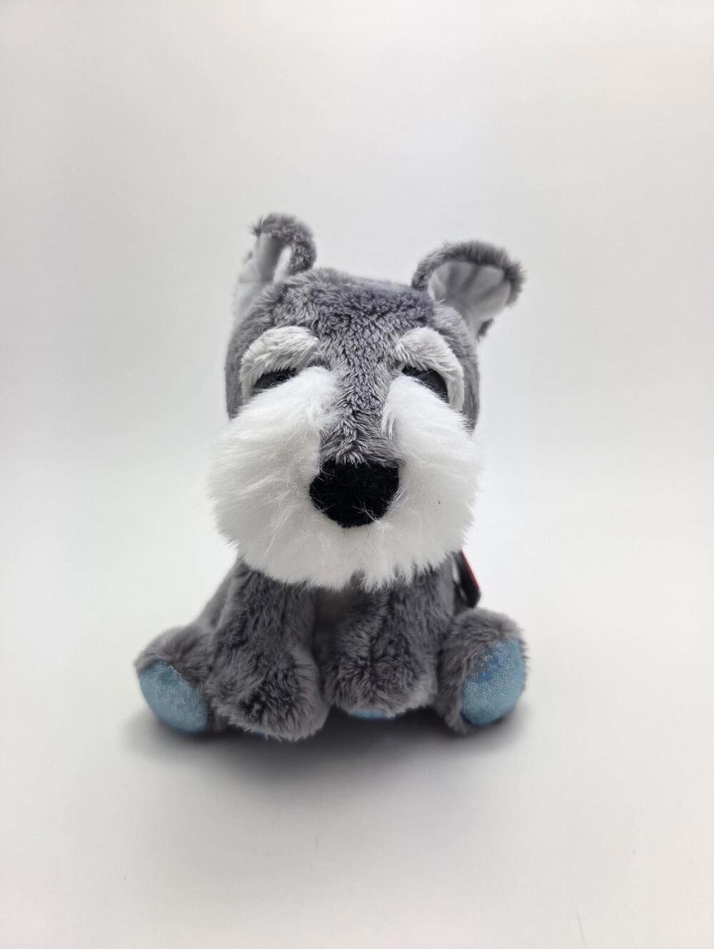 Russ Lil Peepers “Skyler” the Schnauzer Dog Stuffed Animal Toy (6 inch)